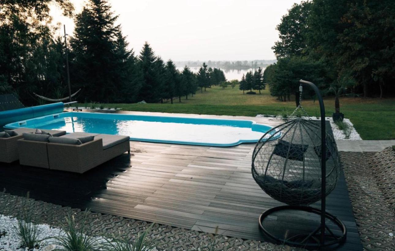The View - Willa Z Basenem Iława Exterior foto